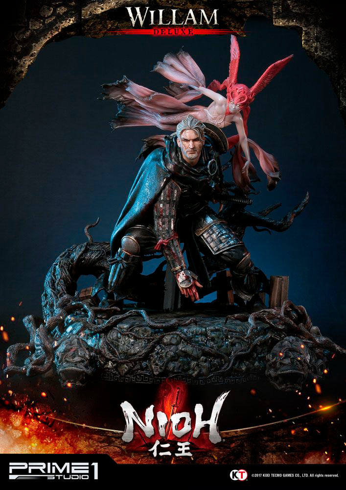 Estatua William 61 cm. Nioh. Escala 1:4. Edición Deluxe y limitada. Prime 1 Studio
