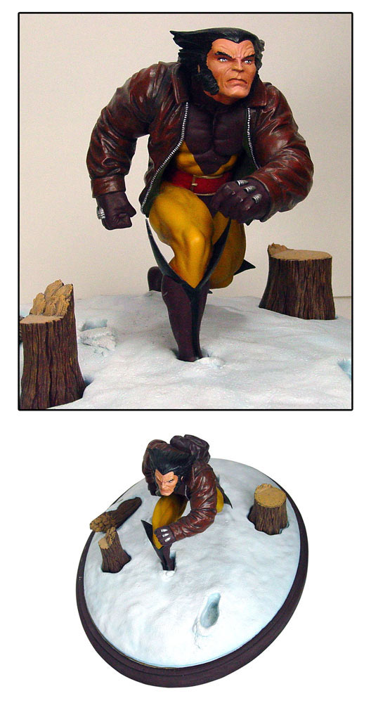 Estatua Wolverine 23 cm. Premier Collection. Diamond Select. Marvel Cómics