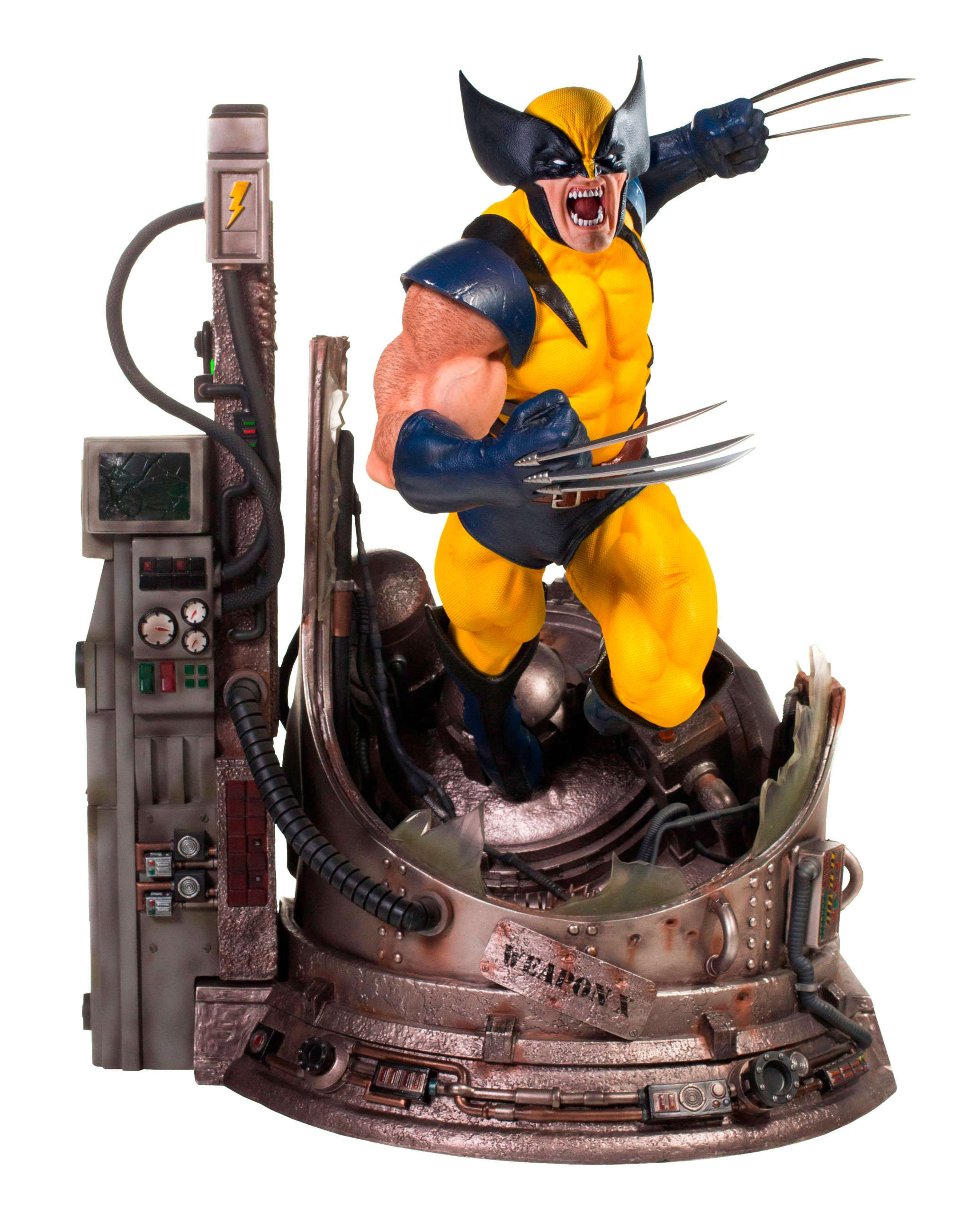 Estatua Wolverine 46 cm. Escala 1:4. Marvel Cómics. Iron Studios