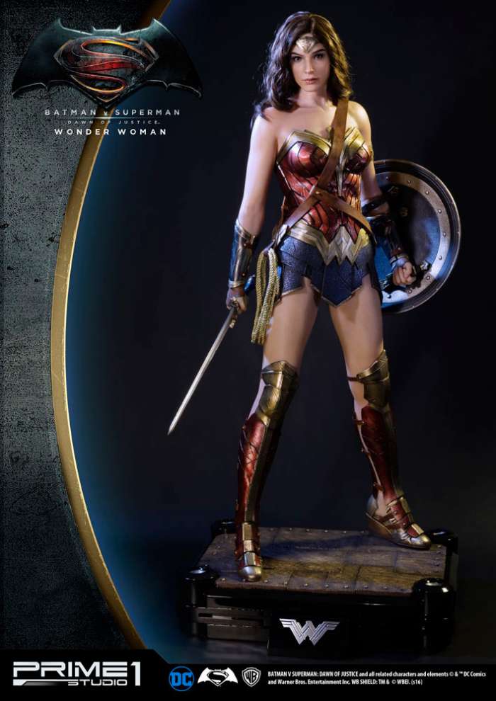 Estatua Wonder Woman 102 cm. Batman v Superman: el Amanecer de la Justicia. Escala 1:2. Prime 1 Studio