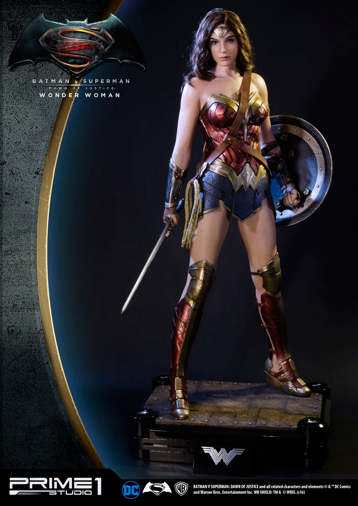 Estatua Wonder Woman 102 cm. Batman v Superman: el Amanecer de la Justicia. Escala 1:2. Prime 1 Studio