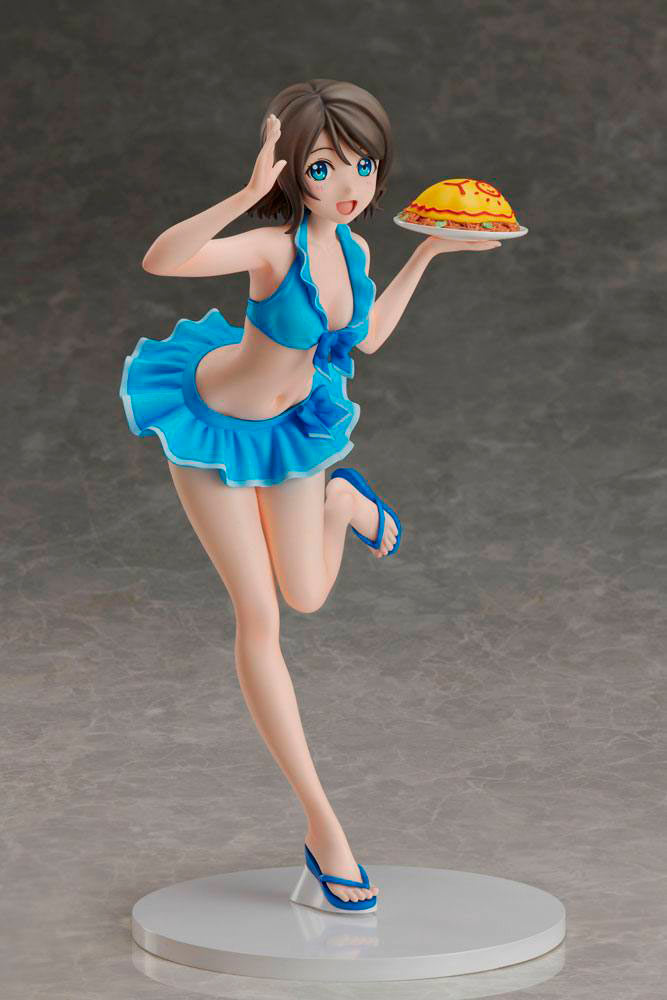 Estatua You Watanabe Summer Queens Ver. 20 cm. Love Live! Sunshine!. Our Treasure