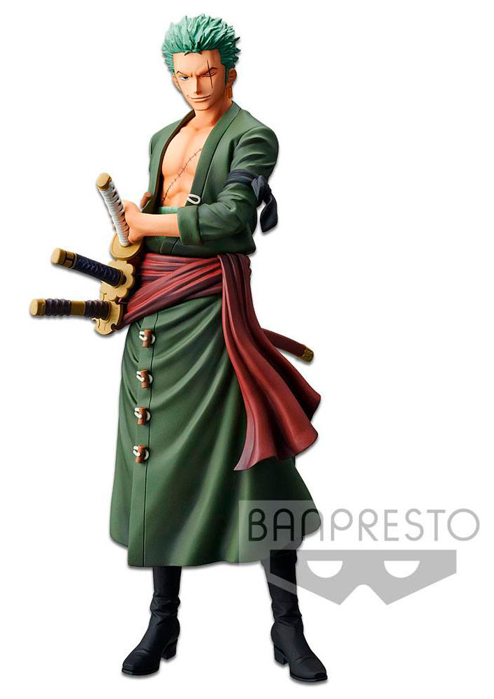 Estatua Zoro 28 cm. One Piece. Grandista The Grandline Men. Banpresto