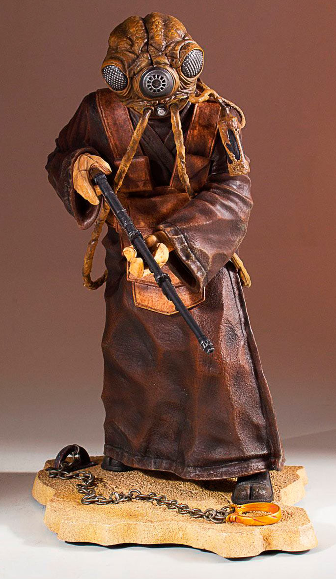 Estatua Zuckuss 24 cm. Star Wars. Línea Collectors Gallery. Escala 1:8. Gentle Giant