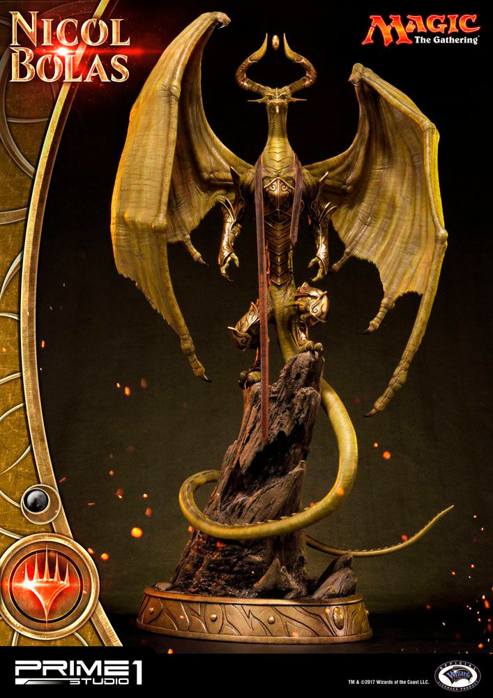 Estatua dragón Nicol Bolas 71 cm. Magic: el encuentro.Prime 1 Studio