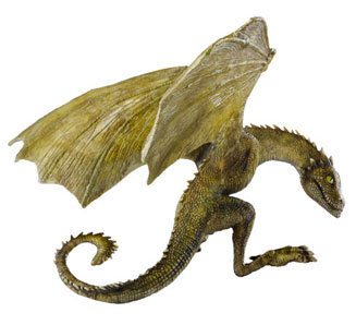 Estatua dragón Rhaegal 11