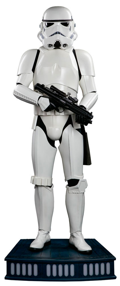 Estatua soldado imperial Stormtrooper 198 cm. Star Wars. Escala 1:1. Tamaño real. Sideshow Collectibles