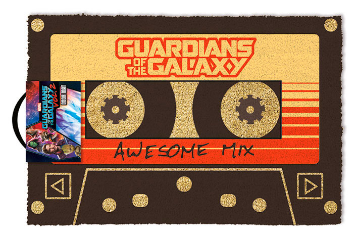 Felpudo Awesome Mix 40 x 60 cm. Guardianes de la Galaxia 2. Pyramid International