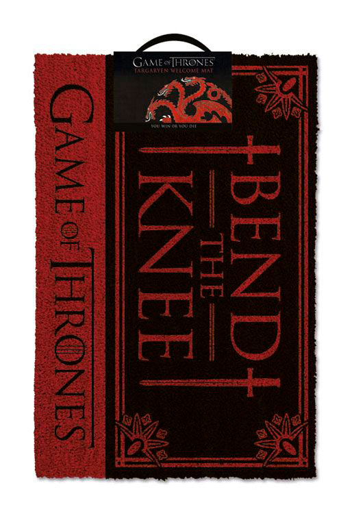 Felpudo Bend the Knee 40 x 57 cm Juego de Tronos
