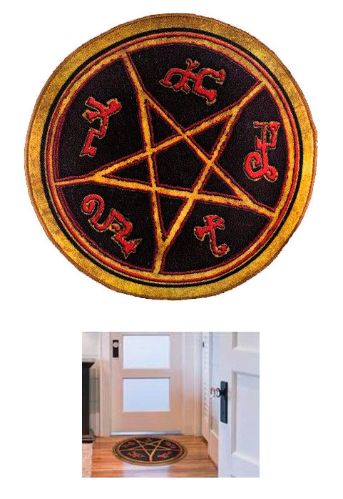Felpudo Devil's Trap 61 cm. Supernatural. Quantum Mechanix