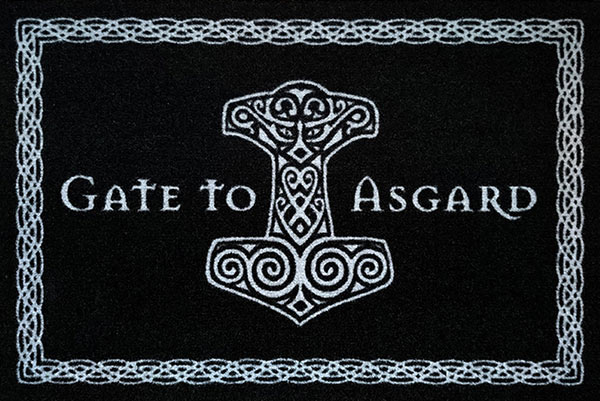Felpudo Gate to Asgard. Thor. Modelo 1