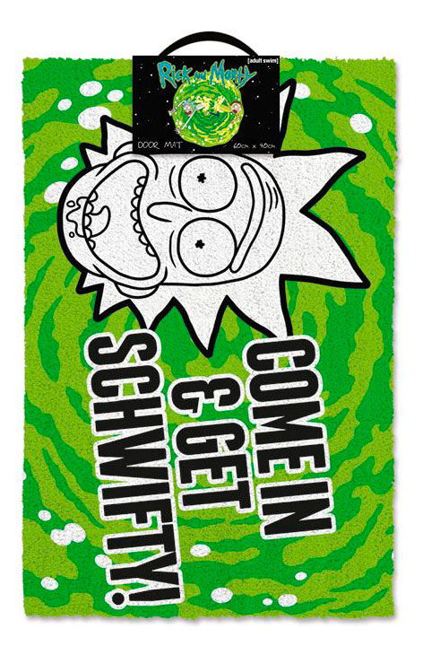 Felpudo Get Schwifty 40 x 57 cm. Rick and Morty. Pyramid International