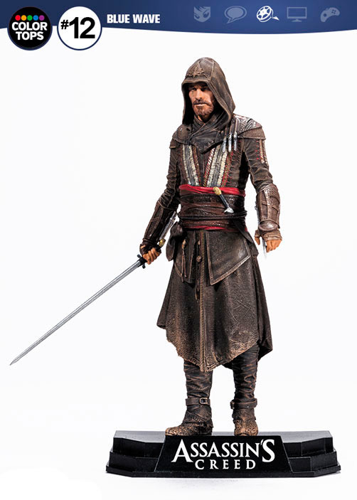 Figura Aguilar 18 cm. Assassin's Creed. Línea Color Tops. McFarlane Toys