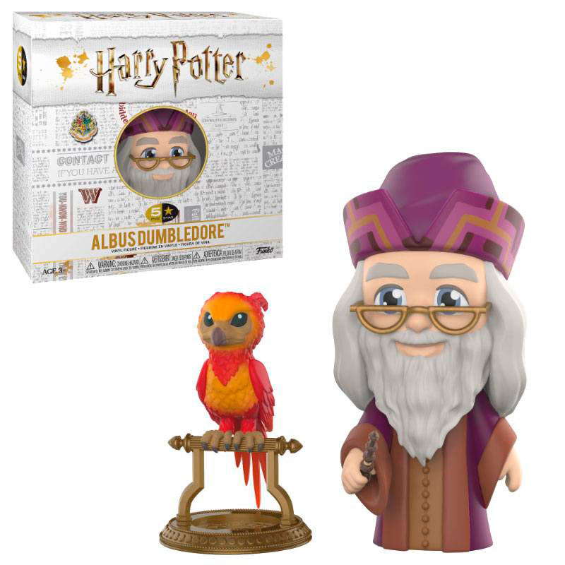 Figura Albus Dumbledore 8 cm. Harry Potter. 5 Star. Funko