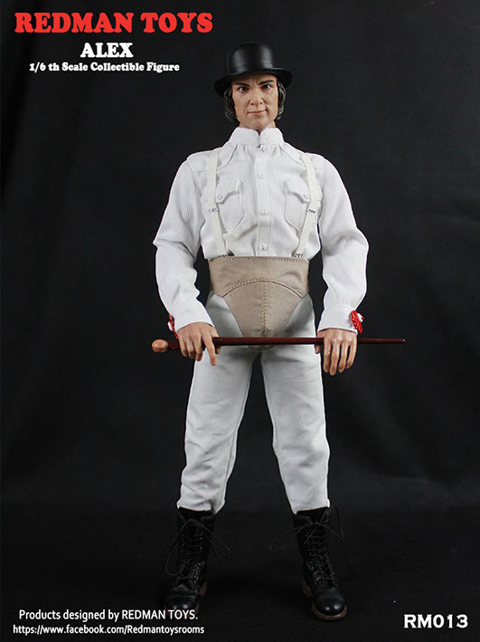 Figura Alex DeLarge 30 cm. La naranja mecánica. Redman Toys