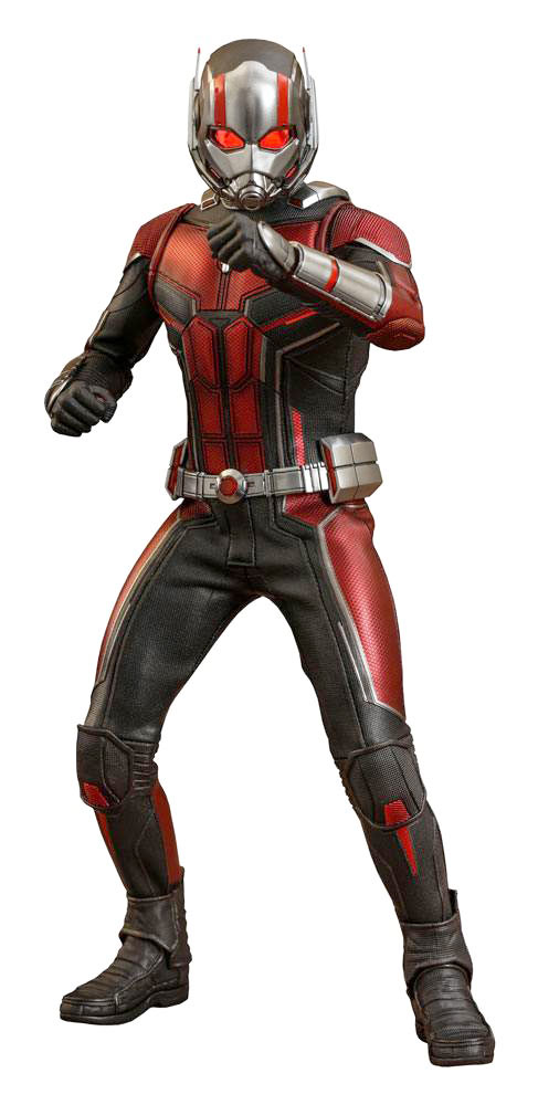 Figura Ant-Man 30 cm. Ant-Man y la Avispa. Movie Masterpìece. Con luz. Escala 1:6. Hot Toys