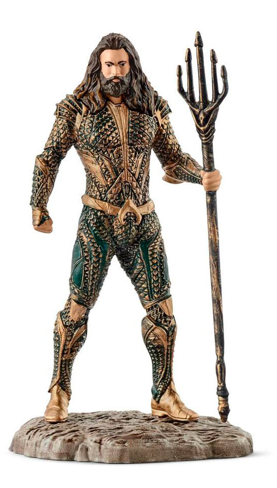 Figura Aquaman 16 cm. La Liga de la Justicia. DC Cómics. Schleich