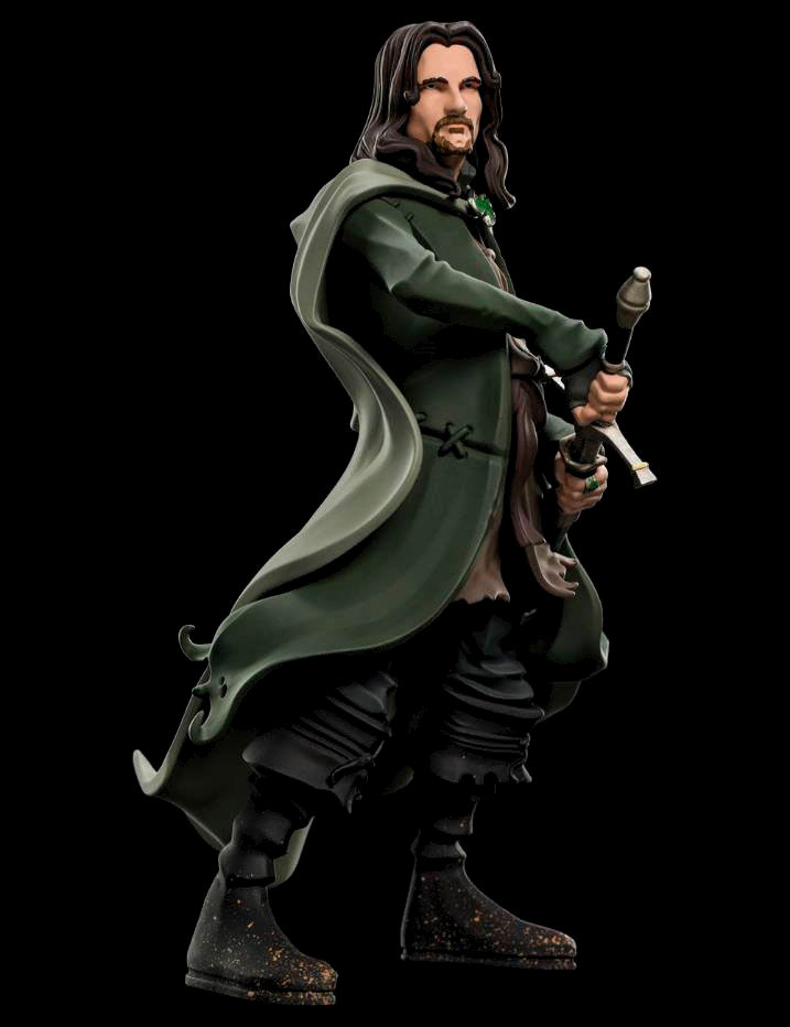 Figura Aragorn 12 cm. El Señor de los Anillos. Línea Mini Epics. Weta Collectibles