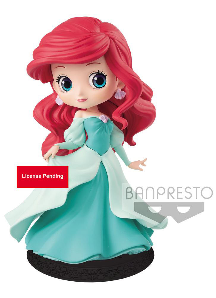 Figura Ariel Princess Dress A (Pink Dress) 14 cm. Q Posket. Disney. Banpresto