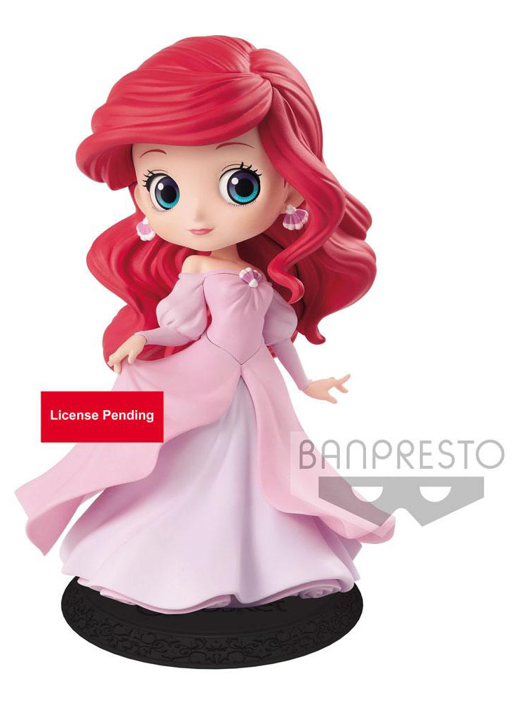 Figura Ariel Princess Dress B (Pink Dress) 14 cm. Q Posket. Disney. Banpresto