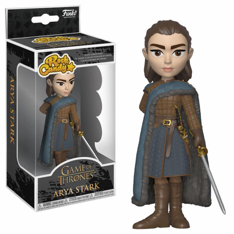 Figura Arya Stark 13 cm. Juego de Tronos. Rock Candy. Funko