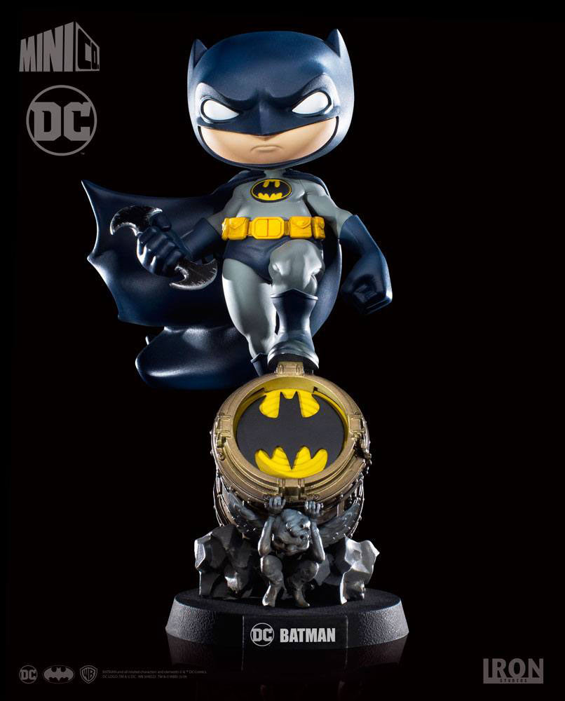 Figura Batman 17 cm. Mini Co. DC Cómics. Iron Studios