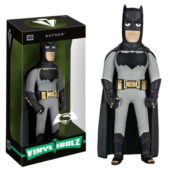 Figura Batman 20 cm. Batman v Superman: el Amanecer de la Justicia. Línea Vinyl Idolz. Funko