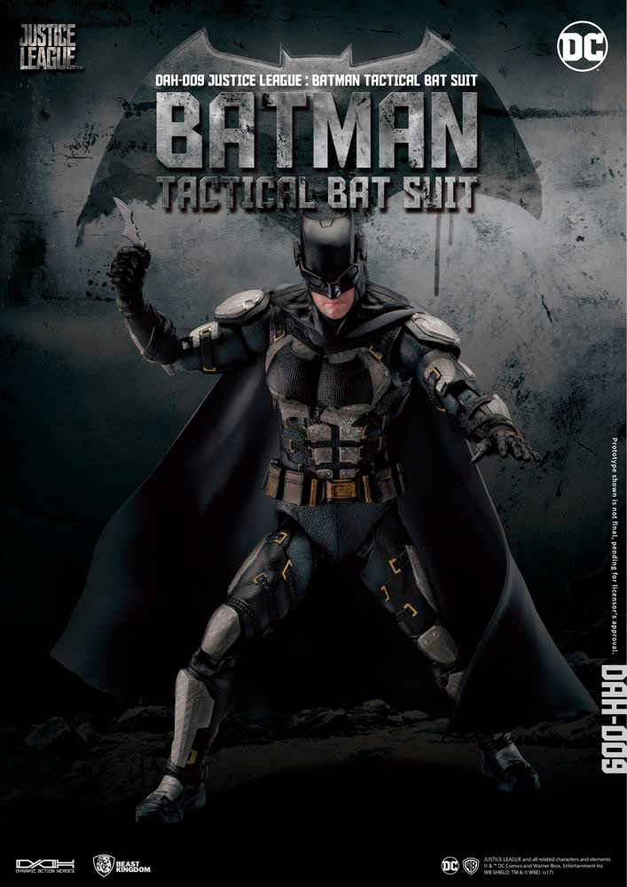 Figura Batman Tactical Bat Suit 20 cm. La Liga de la Justicia. DC Cómics. Beast Kingdom Toys