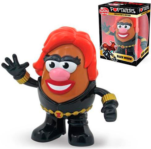 Figura Black Widow como Mr. Potato