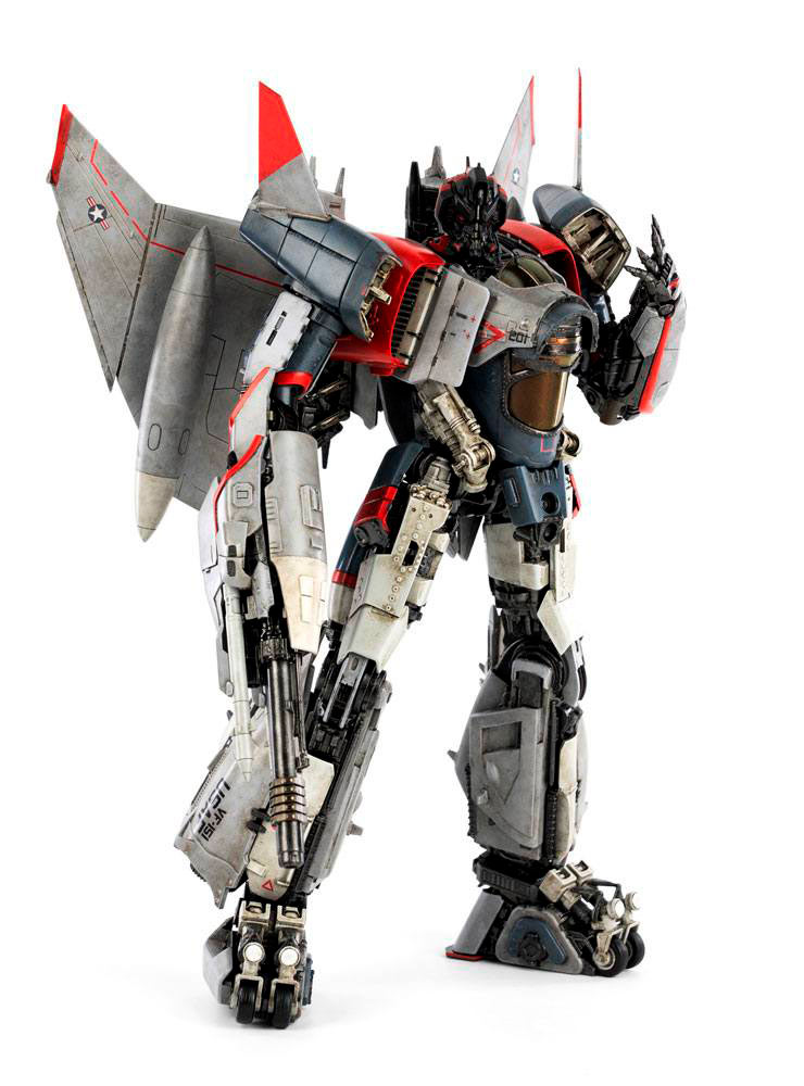 Figura Blitzwing 27 cm. Bumblebee. Con luz. DLX Scale. ThreeA Toys