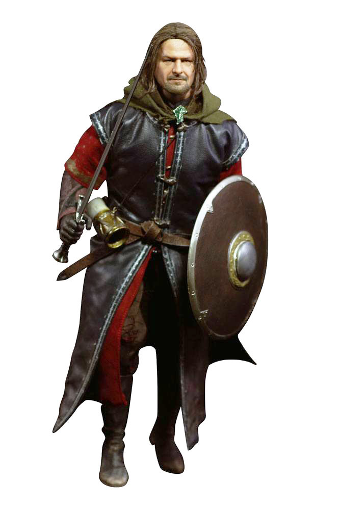 Figura Boromir 30 cm. El Señor de los Anillos. Escala 1:6. Asmus Collectible Toys