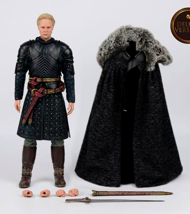 Figura Brienne of Tarth 32 cm. Juego de Tronos. Deluxe Version. Escala 1:6. ThreeZero
