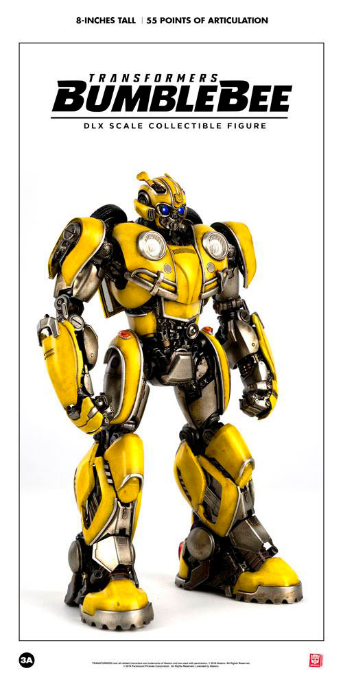 Figura Bumblebee 20 cm. DLX Scale. Con luz. ThreeA Toys