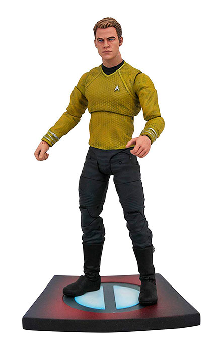 Figura Capitán Kirk 18 cm Star Trek: En la oscuridad. Diamond Select