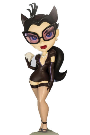 Figura Catwoman 18 cm. Línea DC Cómic Bombshells. DC Cómics. Cryptozoic Entertainment