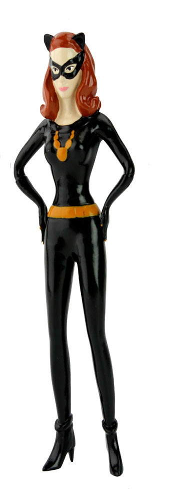 Figura Catwoman maleable 14 cm. Batman. Serie TV 1966. DC Cómics. NJ Croce