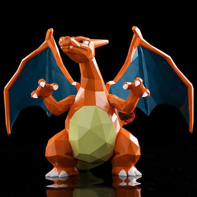 Figura Charizard 16 cm. Pokémon. Polygo. Sentinel