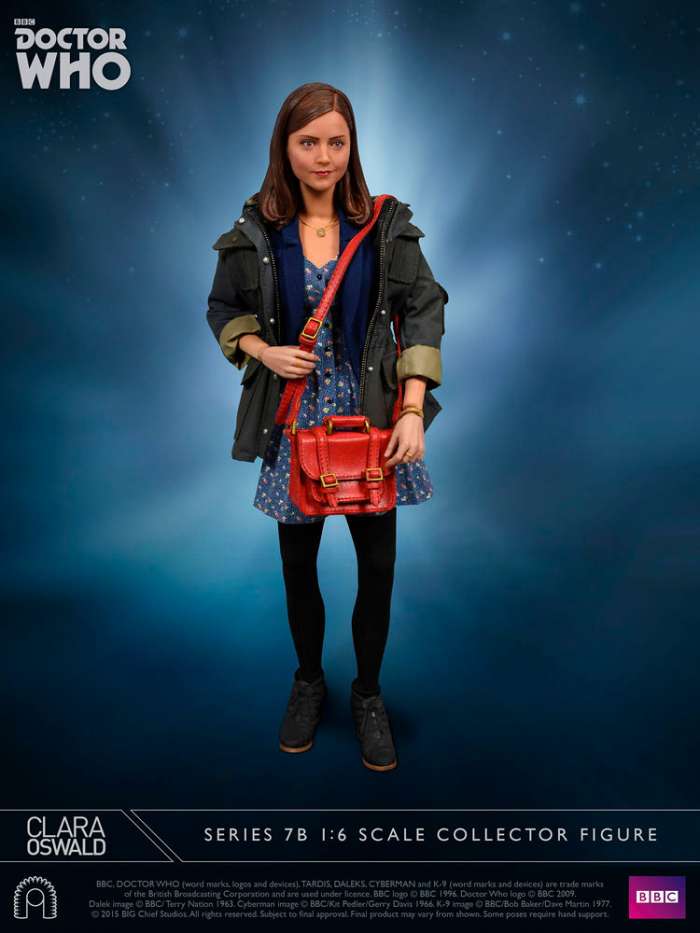 Figura Clara Oswald 30 cm. Dr. Who. Escala 1:6. Serie 7B. BIG Chief Studios