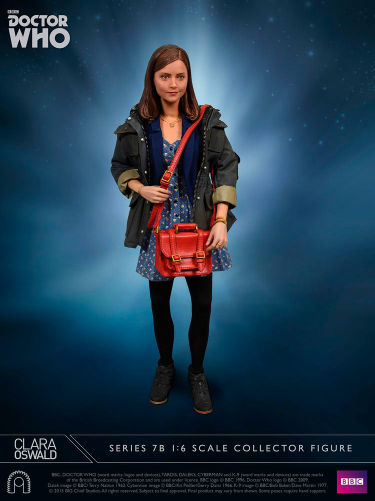 Figura Clara Oswald 30 cm. Dr. Who. Escala 1:6. Serie 7B. BIG Chief Studios