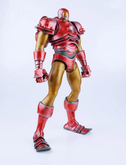 Figura Classic Iron Man 34 cm. Escala 1/6. Invincible Iron Man. ThreeA Toys