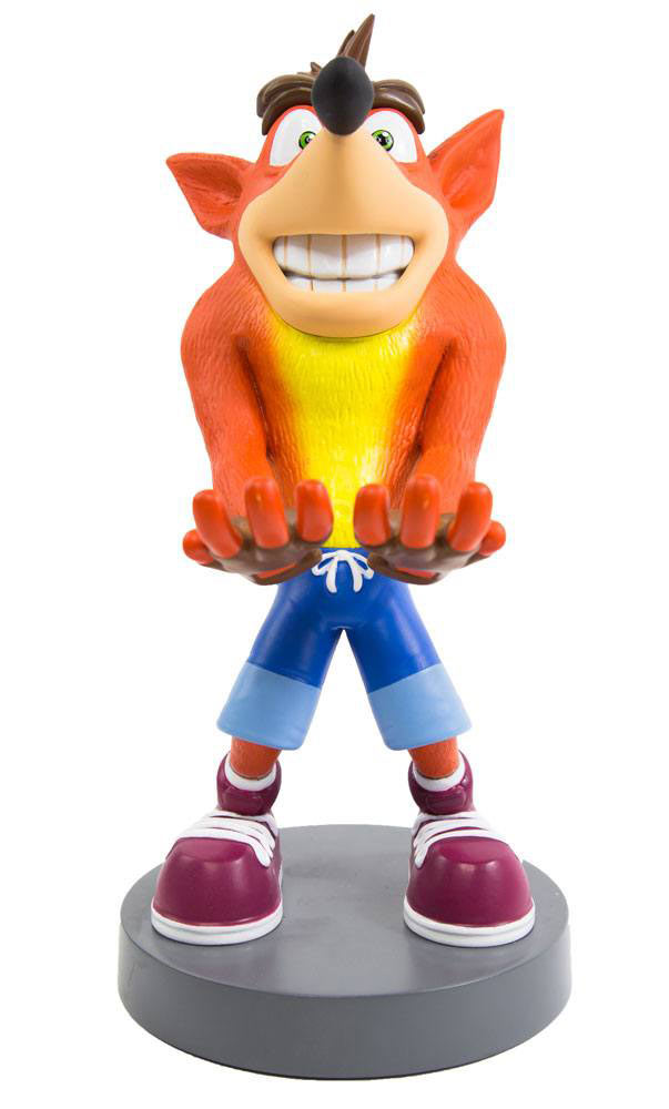 Figura Crash Bandicoot 20 cm. Soporte móviles y mandos videoconsolas