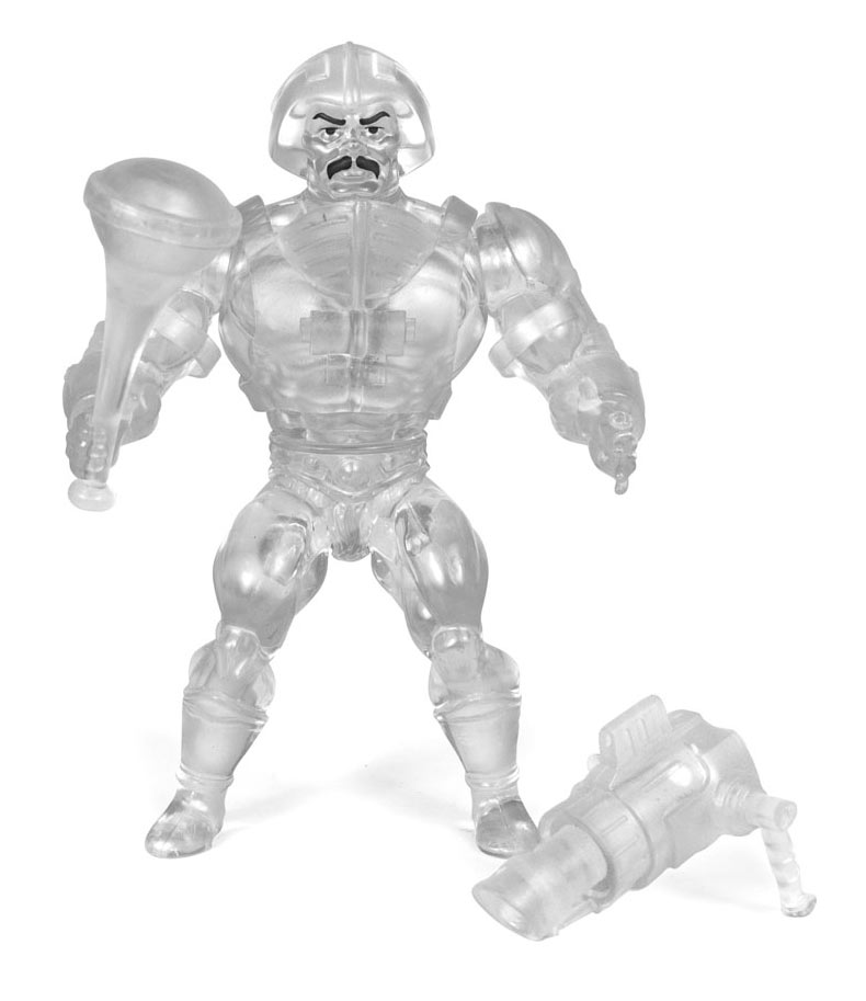 Figura Crystal Man-At-Arms 14 cm. Masters del Universo. MOTU Vintage Collection. Super7