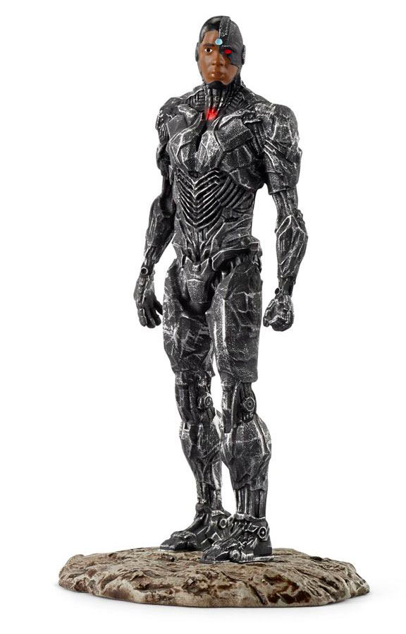 Figura Cyborg 18 cm. La Liga de la Justicia. DC Cómics. Schleich