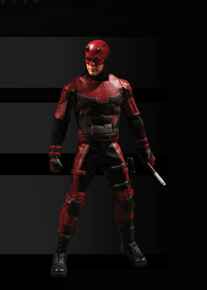 Figura Daredevil 17 cm. Netflix TV Series. Escala One:12. Marvel Universe. Mezco Toyz