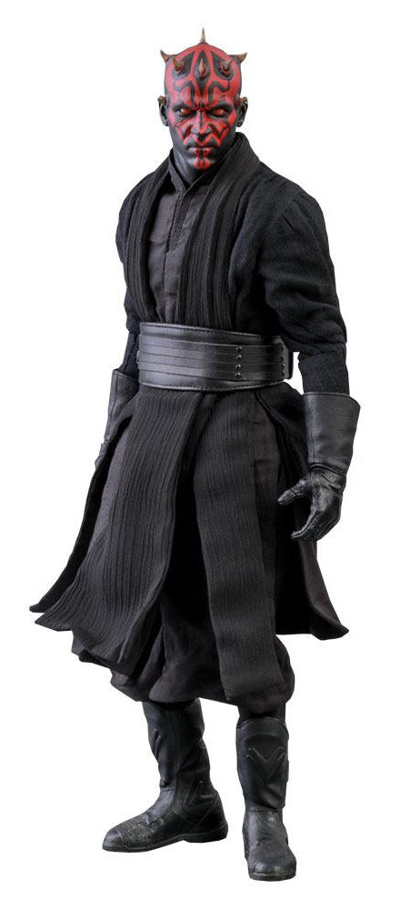 Figura Darth Maul 29 cm. Star Wars Episodio I. Con luz. DX Series. Escala 1:6. Hot Toys
