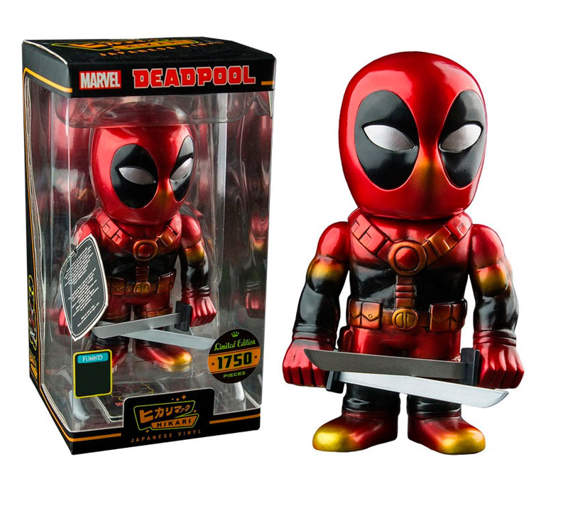 Figura Deadpool 19 cm. Cosmic Powers. Línea Hikari Sofubi. Marvel Cómics. Funko
