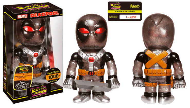 Figura Deadpool 19 cm. X-Force. Línea Hikari Sofubi. Marvel Cómics. Funko