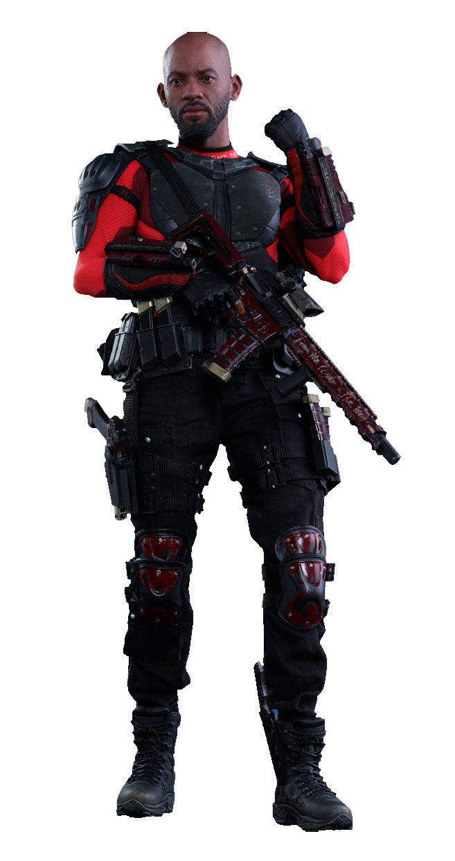 Figura Deadshot 32 cm. Escuadrón Suicida. Línea Movie Masterpiece. Escala 1:6. Hot Toys