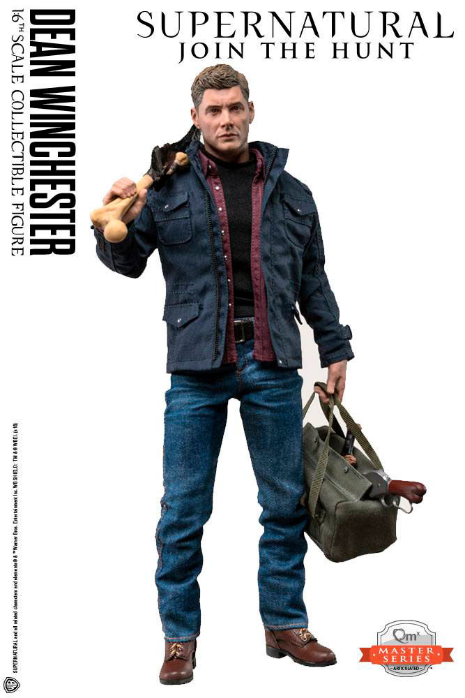Figura Dean Winchester 31 cm. Supernatural. Master Series. Escala 1:6. Quantum Mechanix