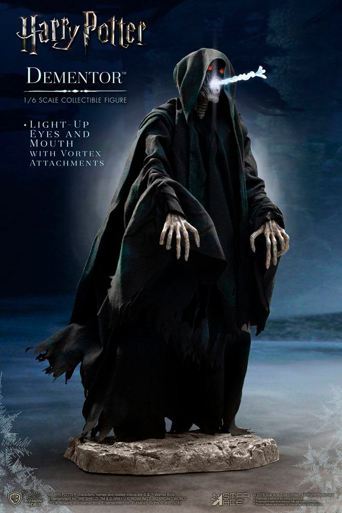 Figura Dementor 30 cm. Harry Potter. Versión Deluxe. Con luz. My Favourite Movie. Escala 1:6. Star Ace Toys